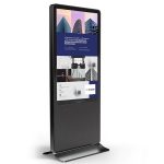 ستند تبلیغاتی دیجیتال 65 اینچ مناسب فروشگاه و نمایشگاه