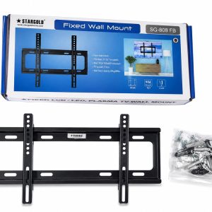 پایه دیواری تلویزیون استارگلد مدل SG-808 FB | پایه ثابت تلویزیون 26 تا 55 اینچ